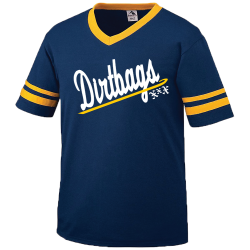 Dirtbags--X-X-X Old School Youth Football Fan Jersey