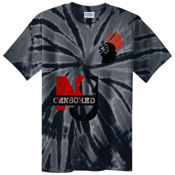 Maneuver-Jersey-Pride-Tee-Black-tiedye Port & Company Tie-Dye Tee T-Shirt | PC147