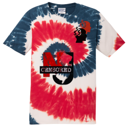 Maneuver-Jersey-Pride-Tee-redwhiteblue-tiedye Port & Company Tie-Dye Tee T-Shirt | PC147