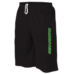 Maneuver-Mens-Basketball-Shorts-black Adult One Color  Tricot Mesh Shorts  - 569PL