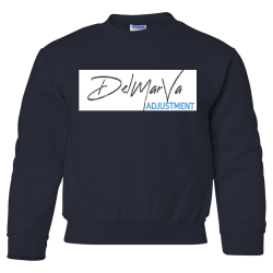 ADJUSTMENT--NO-HOOD-BLK Unisex 100% Cotton Sweatshirt