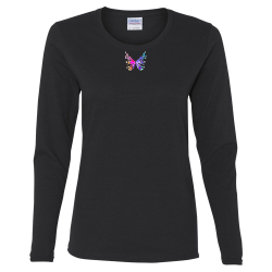 COCO-Shirts Womens 100% Cotton Longsleeve T-Shirt