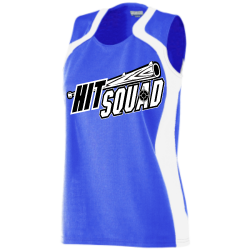 Hit-squad Girls Two Toned Wicking Mesh Jersey