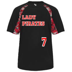 LADY-PIRATES-7 Adult Digital Print Baseball Jerseys