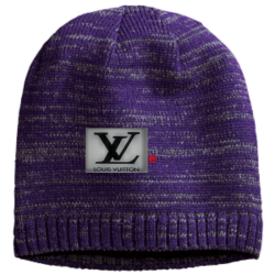 Louie-Vuitton Heathered Beanie