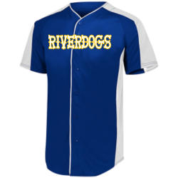 Riverdogd Boys 100% Polyester Baseball Jersey Augusta Sportswear