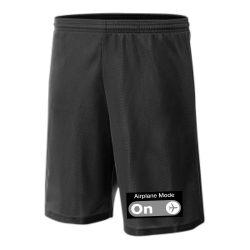 Aviation-Asset Design Custom Printed 7" Lined Micromesh Short | Mens Basketball Shorts N5184