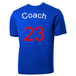 Coach-23 Cubs MLB Adult League Team Jerseys - Official Nike MLB Wordmark Poly Tees - N223