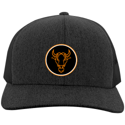 Create Design Custom Printed Cap | Unisex Pacific Headwear Heather Trucker Snapback Cap