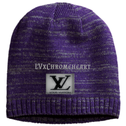 LVxchrome-hearts-beanie Heathered Beanie