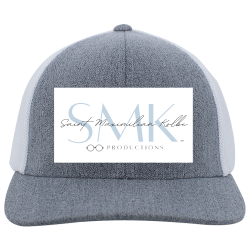 SMK-Flexfit-Cap Buy Custom Printed Flexfit Cap | Unisex Pacific Headwear Heather Trucker Flexfit Cap