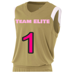 elite Youth V-Neck Custom Basketball Jerseys