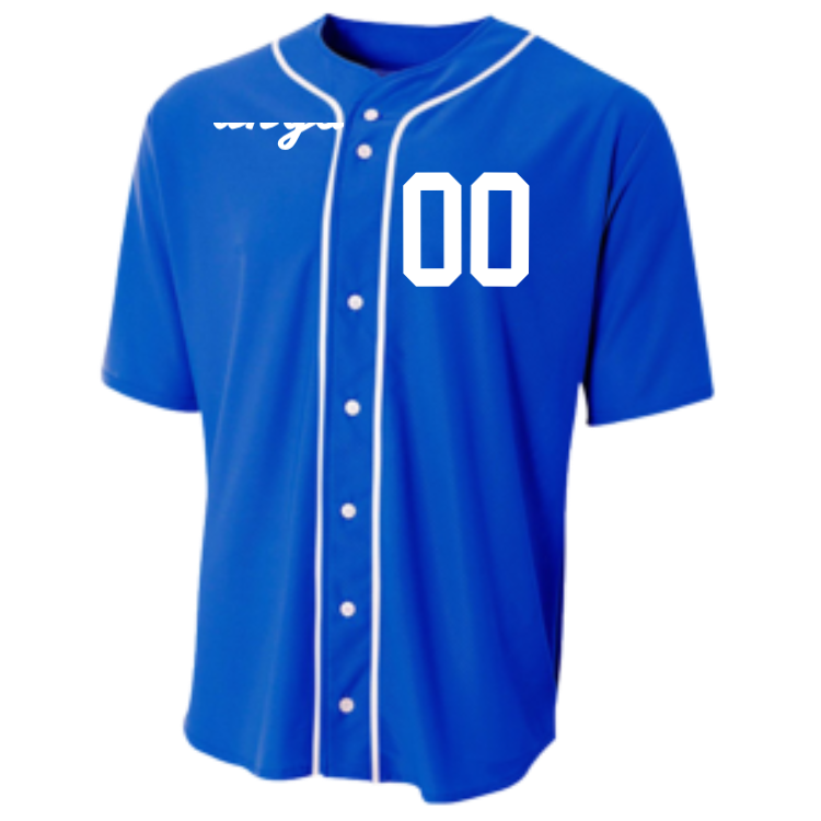 Mustangs Create Custom Printed Baseball Jersey Boys A4 Baseball