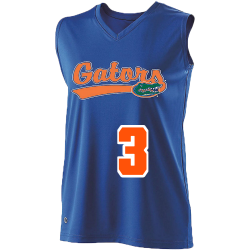 3 Florida Gators Ladies Sleeveless Softball Jersey
