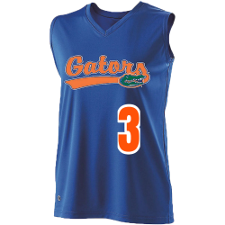 3 Florida Gators Ladies Sleeveless Softball Jersey