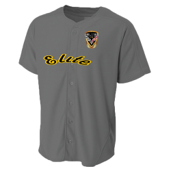 Elite--jersey Knit Baseball Jersey