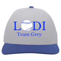 Grey-Team Buy Custom Printed Cap | Unisex Pacific Headwear Pro Wool Hook-And-Loop Adjustable Cap