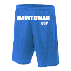 HAVITOWAH--USVI Create Design Basketball Shorts | Mens Sprint 7" Lined Tricot Mesh Shorts N5293