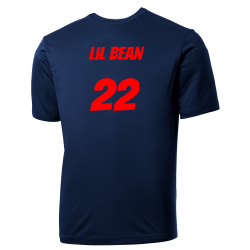 Lil-Bean--22 Red Sox MLB Little League Team Jerseys - Official Nike Youth MLB Wordmark Poly Tees - NY236