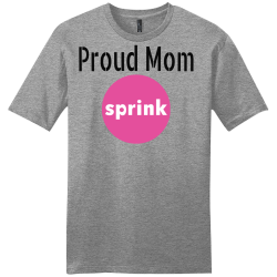 Proud-Mom Buy Embroidered T-shirt | Mens District T-shirt Dt6000