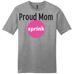 Proud-Mom Buy Embroidered T-shirt | Mens District T-shirt Dt6000