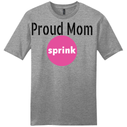 Proud-Mom Buy Embroidered T-shirt | Mens District T-shirt Dt6000