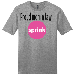 Proud-Mom-n-Law Buy Embroidered T-shirt | Mens District T-shirt Dt6000