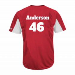 Reds Youth Reds Two-Button Jersey - Reds-MAIY83