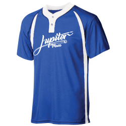 jupiter-new Adult Baseball Jersey 2  Button / 2 Color
