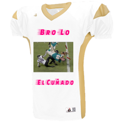 Bro-Lo-El-CuÃ±ado-21 Adult Football Jersey