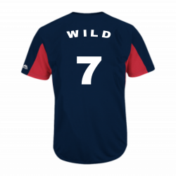 Giardians Custom Indians Two-Button Jersey - Indians-MAI383