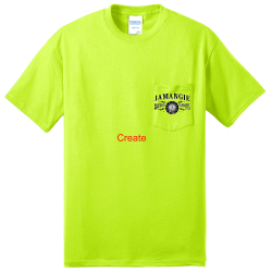 Jamangie-Tshirts Design Your Own Embroidered T-shirt | Adult Port & Company T-shirt PC55P