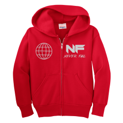 NFWorlwide Hanes Hooded Youth Sweatshirt