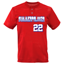 SUMMERPALOOZA-22 Adult 2 Button Mesh Baseball Jerseys