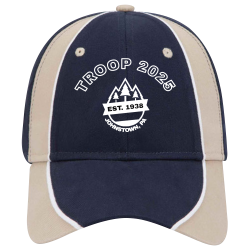BlueKhaki-troop-hat-version-1 Low Profile Predesigned Style Otto Cap 