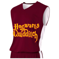 Quidditch-Jersey Adult 2-Color Reversible Basketball Jersey