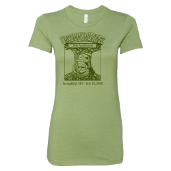 ladies-green Order Screen Printed T-shirt | Womens Bella T-shirt 6004