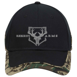 stretch-logo-with-camp-bill Camoflauge Hat Otto Cap