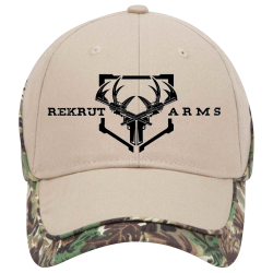 stretch-logo-with-camp-bill-khaki Camoflauge Hat Otto Cap