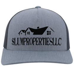 Lumpropertiesllc Do It Yourself Printed Cap | Unisex Pacific Headwear 5-Panel Trucker Snapback Cap 