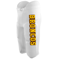 Western-Brown-Broncos DISCONTINUED Augusta Youth Gridiron Football Pants