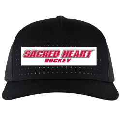 shu-hockey Design Your Own Custom Printed Cap | Unisex Pacific Headwear Perforated 5-Panel Trucker Snapback Cap