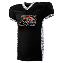BW Youth V-Neck Digi Camo Football Jersey