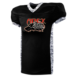 LV-BW Youth V-Neck Digi Camo Football Jersey