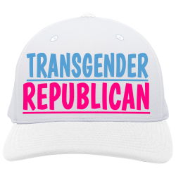 TRANSGENDER--REPUBLICAN Design Your Own Embroidered Flexfit Cap | Unisex Pacific Headwear M2 Performance Flexfit Cap