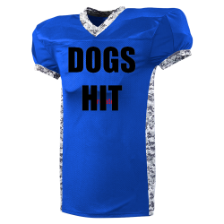Water-Boy-2 Youth V-Neck Digi Camo Football Jersey