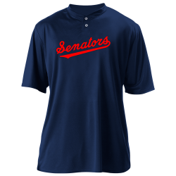 senators DANCE CONCEPTS Youth Two Button Baseball Jersey