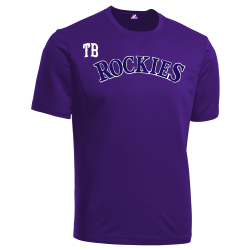 Brandon-Latorre Rockies MLB Adult League Team Jerseys - Authentic Nike Wordmark Poly Tees - N223