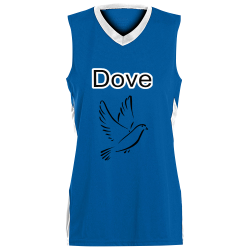 Dove Ladies Two Color Sleeveless Jersey