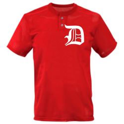 Red-Dawgs Adult 2 Button Mesh Baseball Jerseys